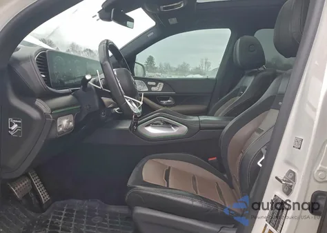 2021 Mercedes-Benz Gls 63 Amg 4Matic z USA, uszkodzony, nr VIN 4JGFF8KE1MA360390